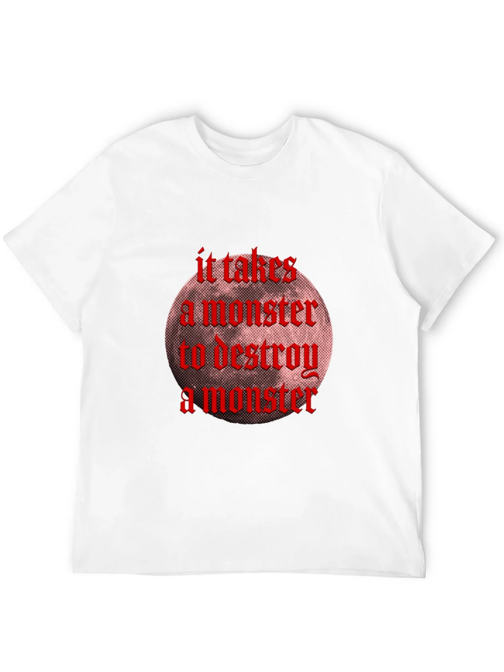Monster Destroy Graphic Black T-Shirt product image 11
