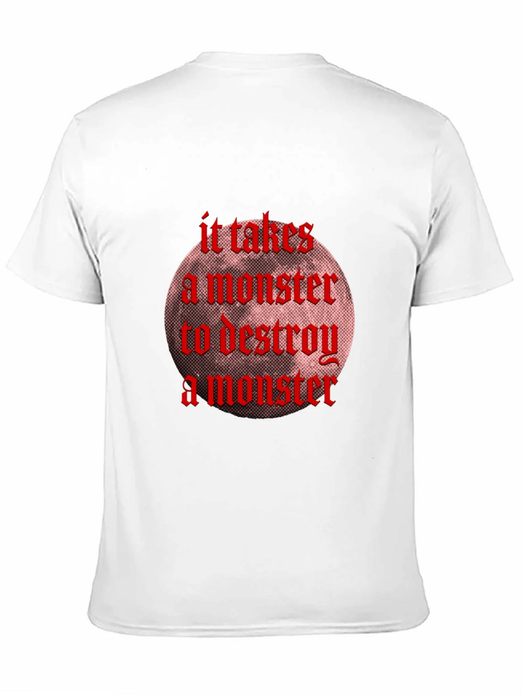 Monster Destroy Graphic Black T-Shirt product image 10