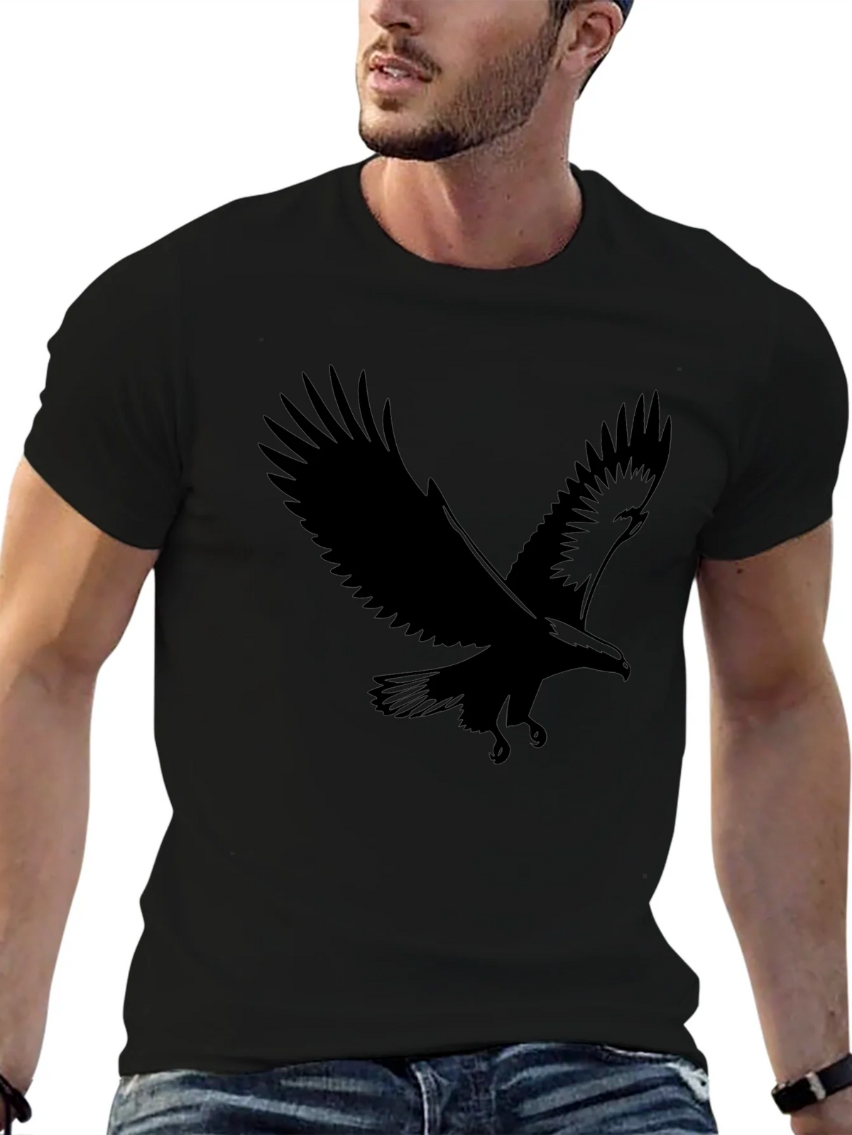 Black Eagle Graphic Tee - Mens Classic Fit product image 6