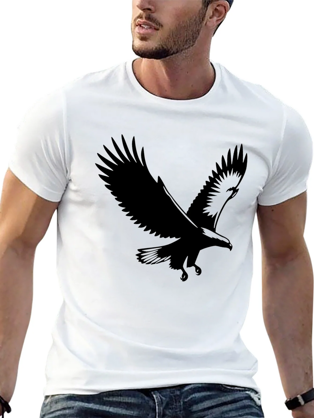 Black Eagle Graphic Tee - Mens Classic Fit product image 12