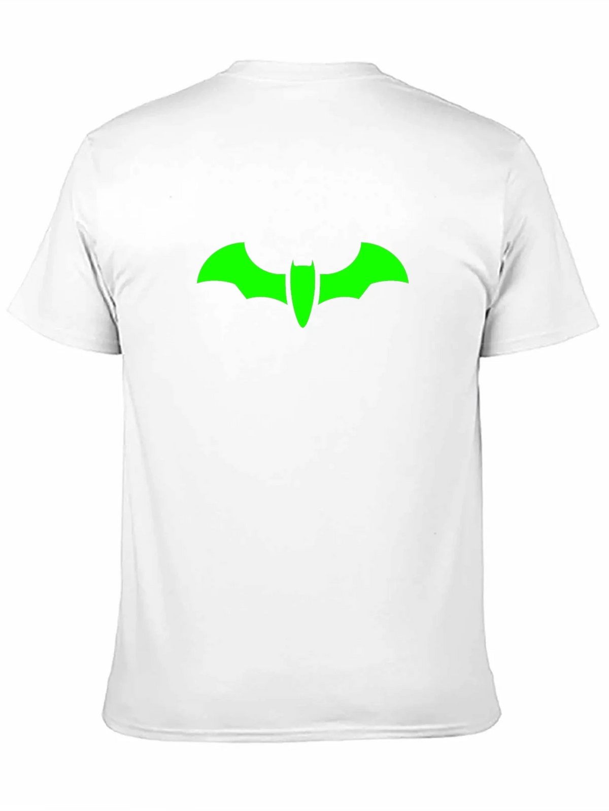 Green Bat Symbol Black T-Shirt product image 10