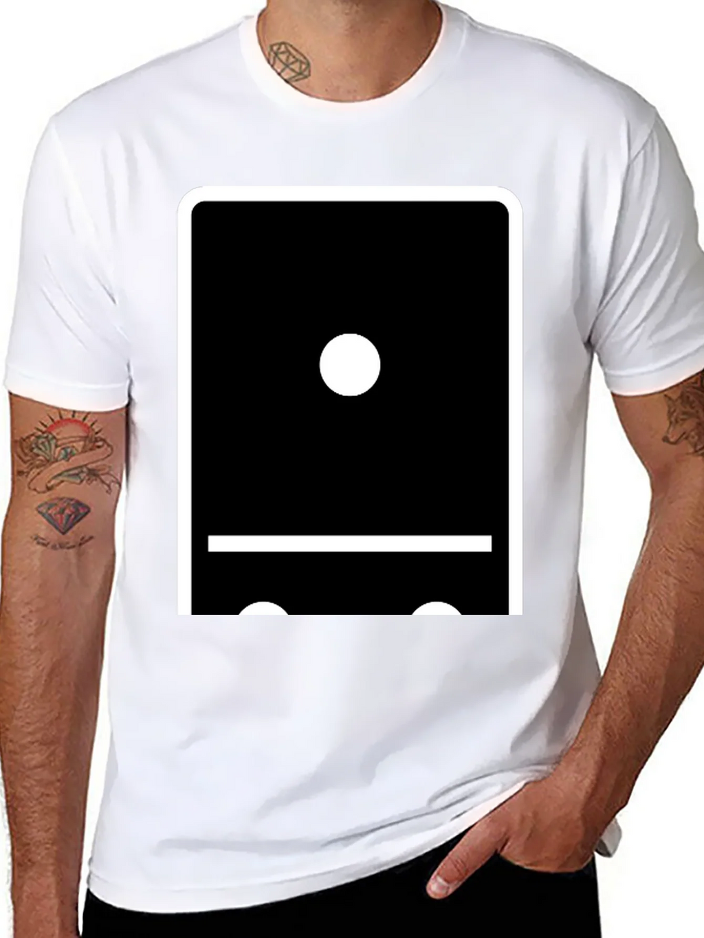 Domino T-Shirt - One Two Graphic Tee product image 6