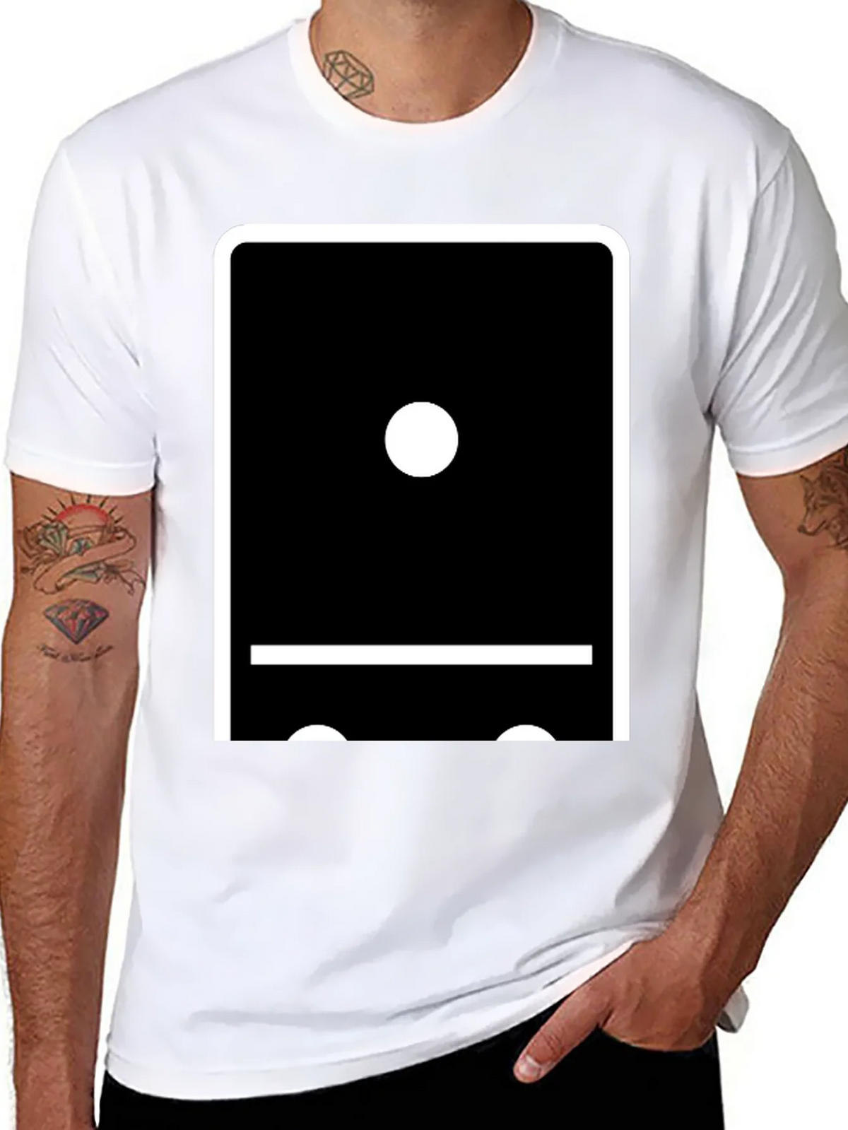 Domino T-Shirt - One Two Graphic Tee product image 6