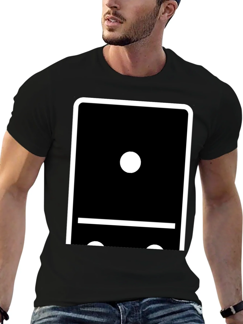 Domino T-Shirt - One Two Graphic Tee product image 5