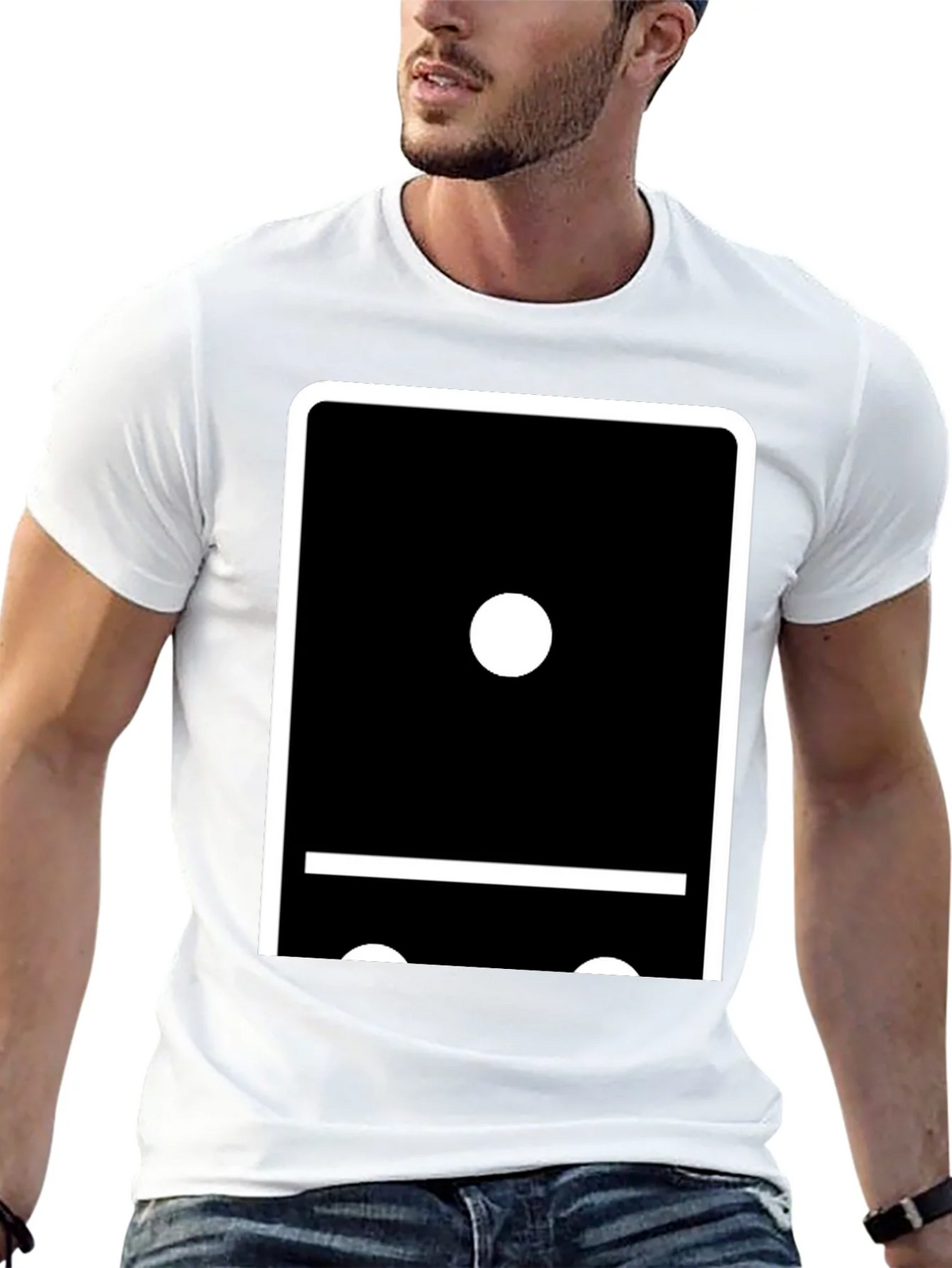 Domino T-Shirt - One Two Graphic Tee product image 10