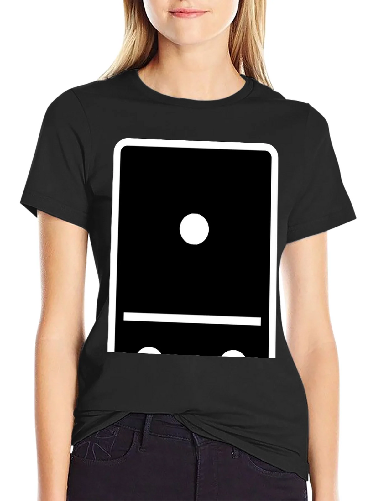 Domino T-Shirt - One Two Graphic Tee product image 2