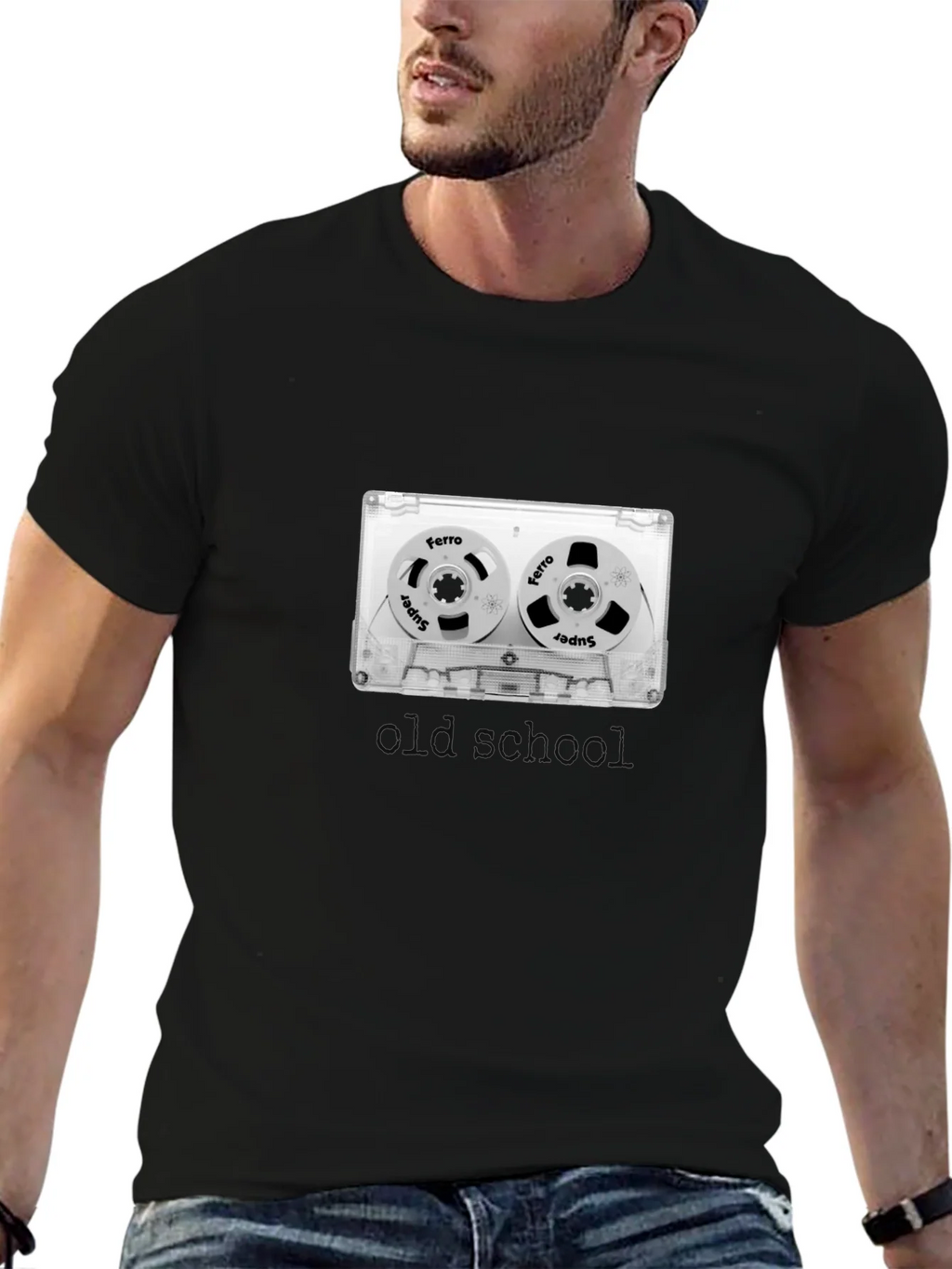 Retro Cassette Tape Old School T-Shirt product image 6