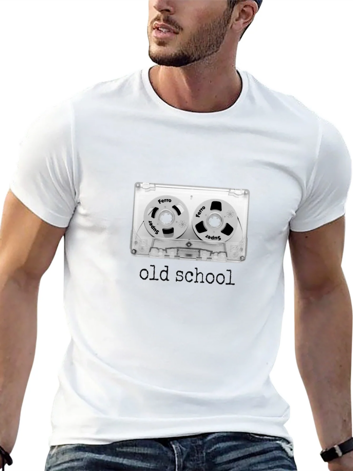 Retro Cassette Tape Old School T-Shirt product image 12