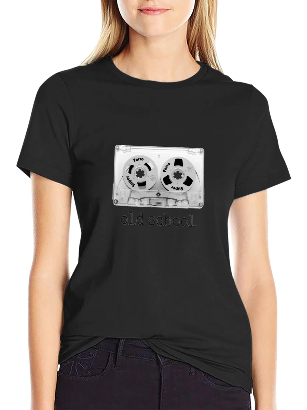 Retro Cassette Tape Old School T-Shirt product image 2