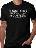 Badass in Court Prosecutor T-Shirt product image 1