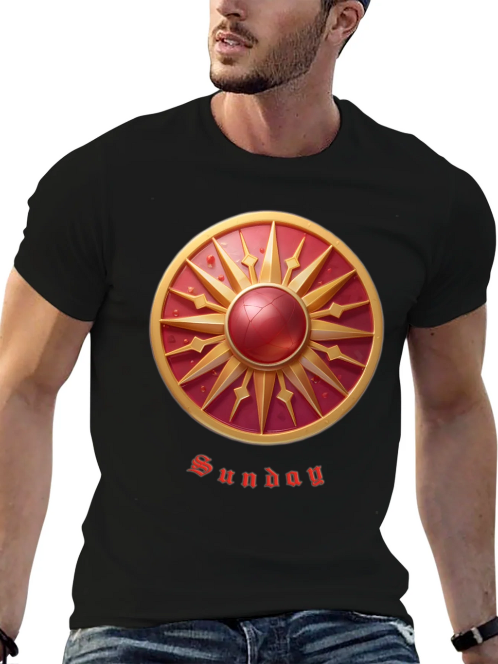 Sunday Sun Graphic T-Shirt product image 6