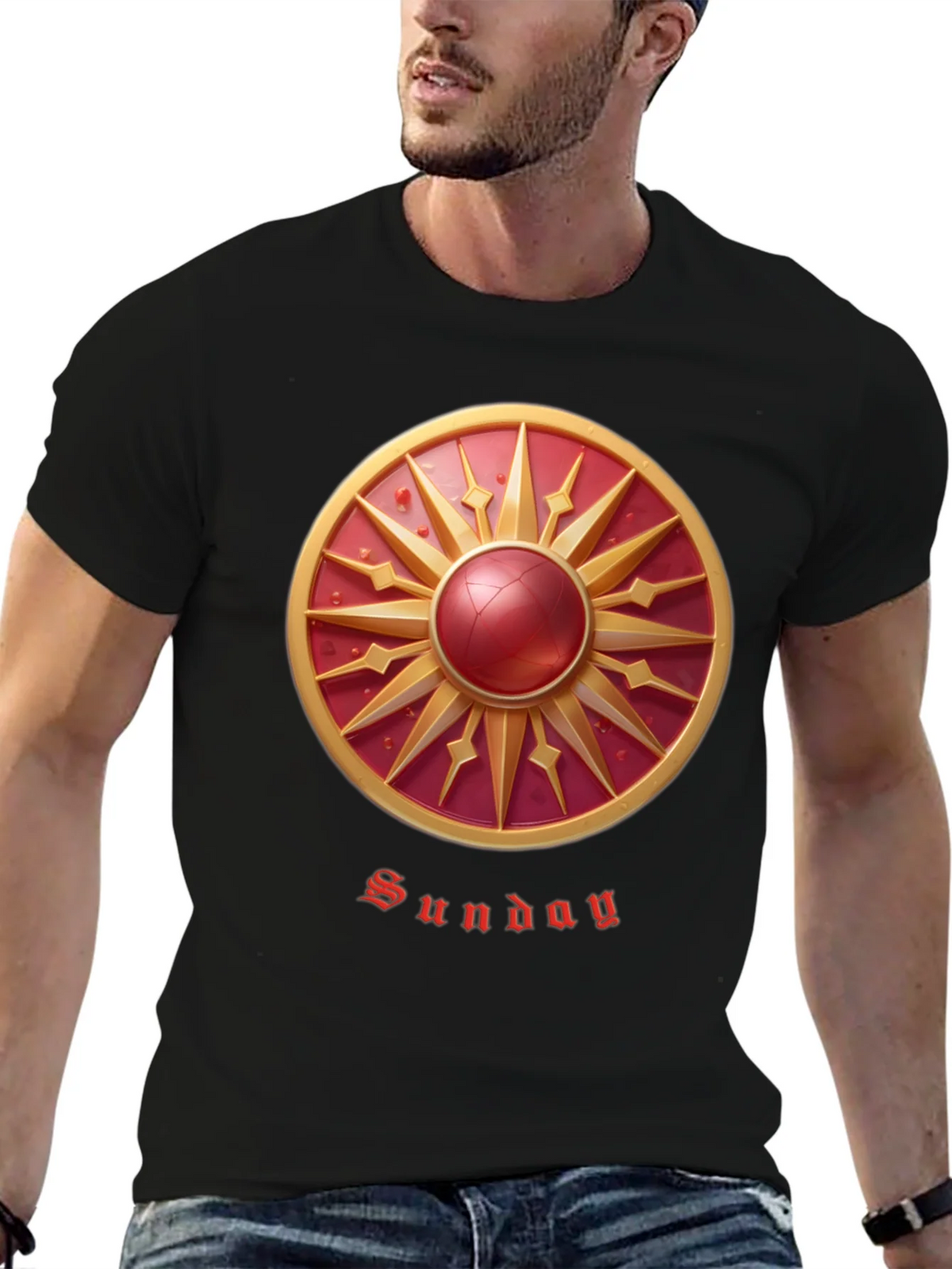 Sunday Sun Graphic T-Shirt product image 6