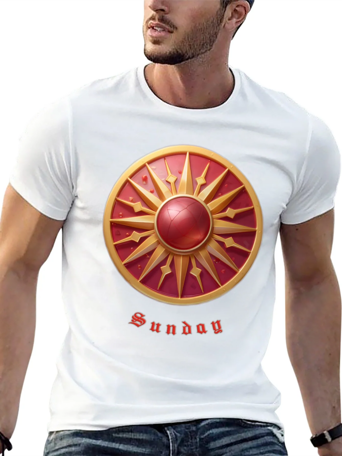 Sunday Sun Graphic T-Shirt product image 12