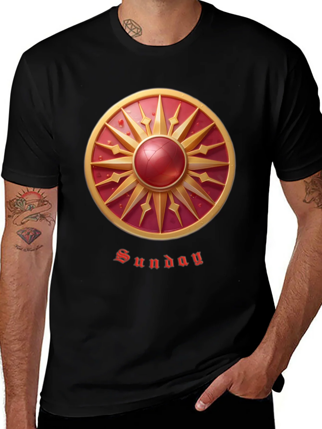 Sunday Sun Graphic T-Shirt product image 1