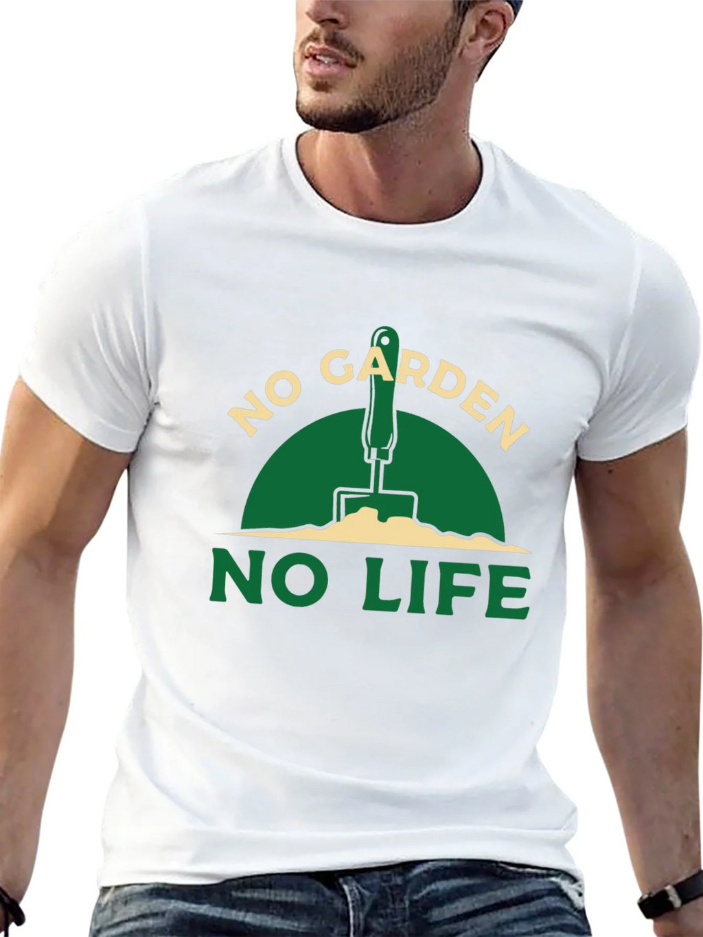 No Garden No Life Black T-Shirt product image 12