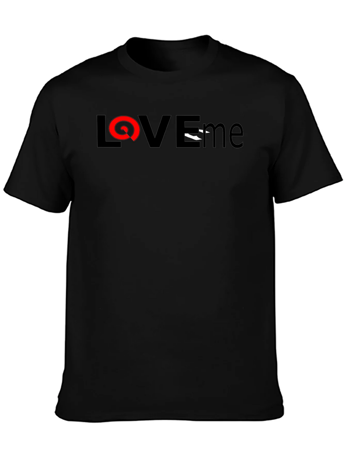 Love Me Graphic Black T-Shirt product image 3
