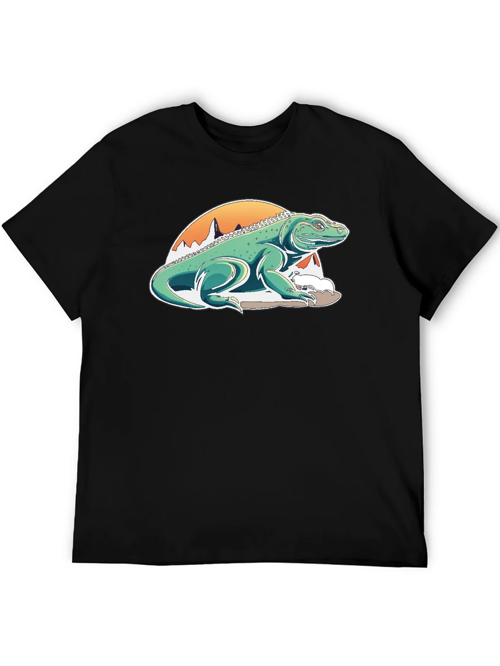 Komodo Dragon Graphic Tee - Unique Mountain Design product image 5