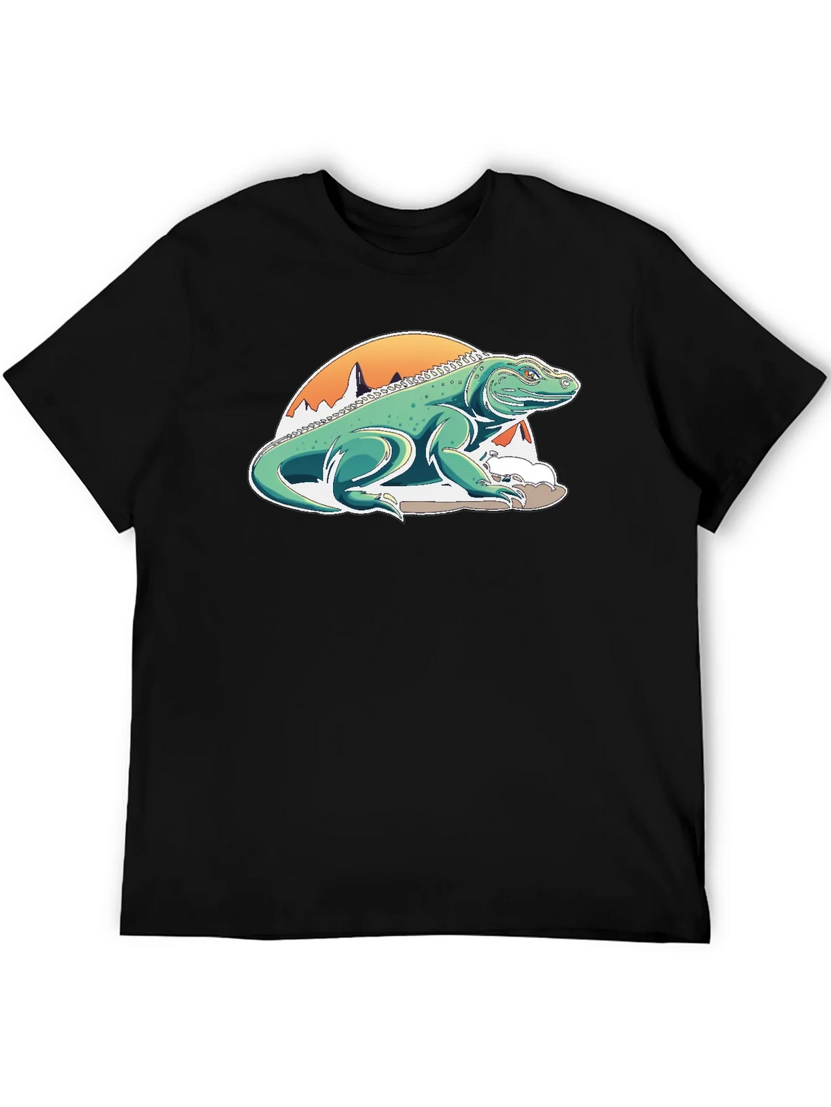 Komodo Dragon Graphic Tee - Unique Mountain Design product image 5