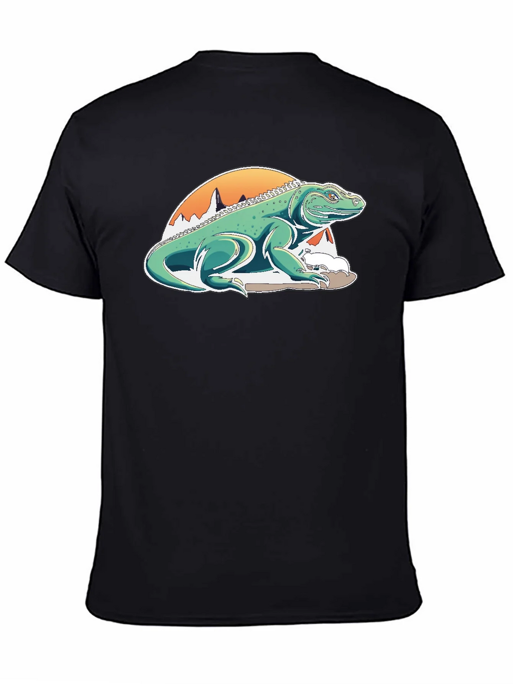 Komodo Dragon Graphic Tee - Unique Mountain Design product image 4