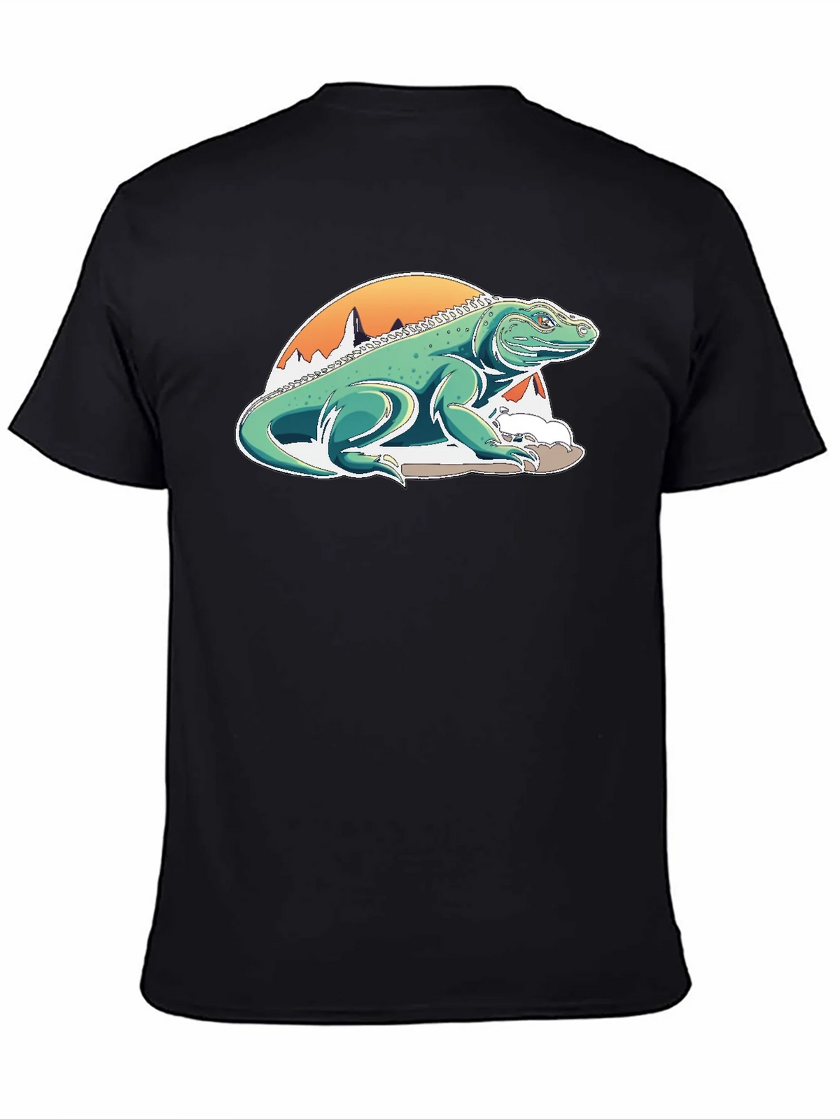 Komodo Dragon Graphic Tee - Unique Mountain Design product image 4