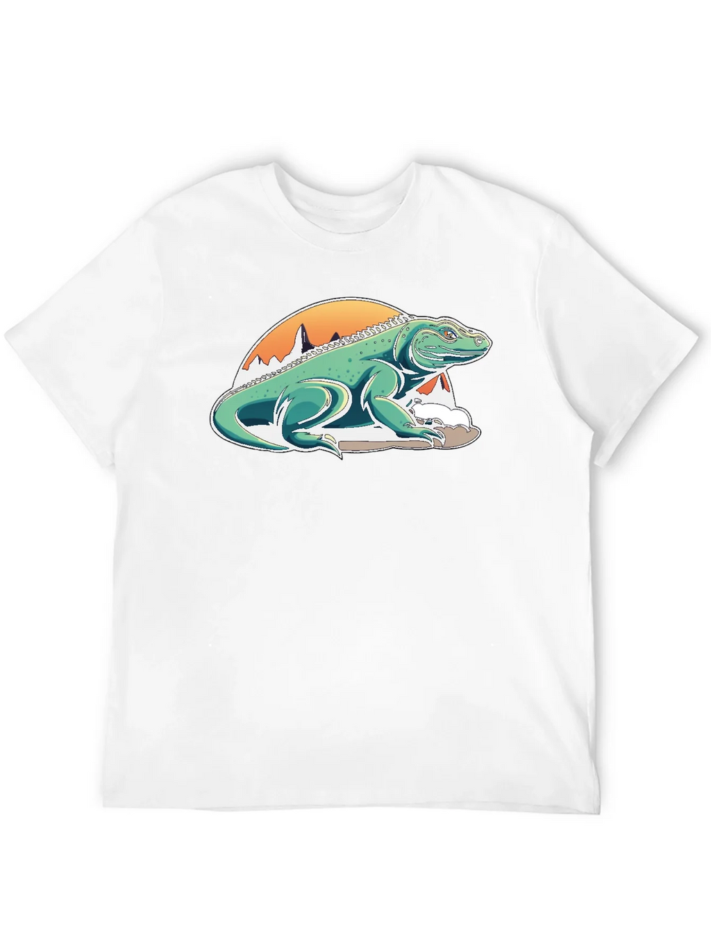 Komodo Dragon Graphic Tee - Unique Mountain Design product image 11