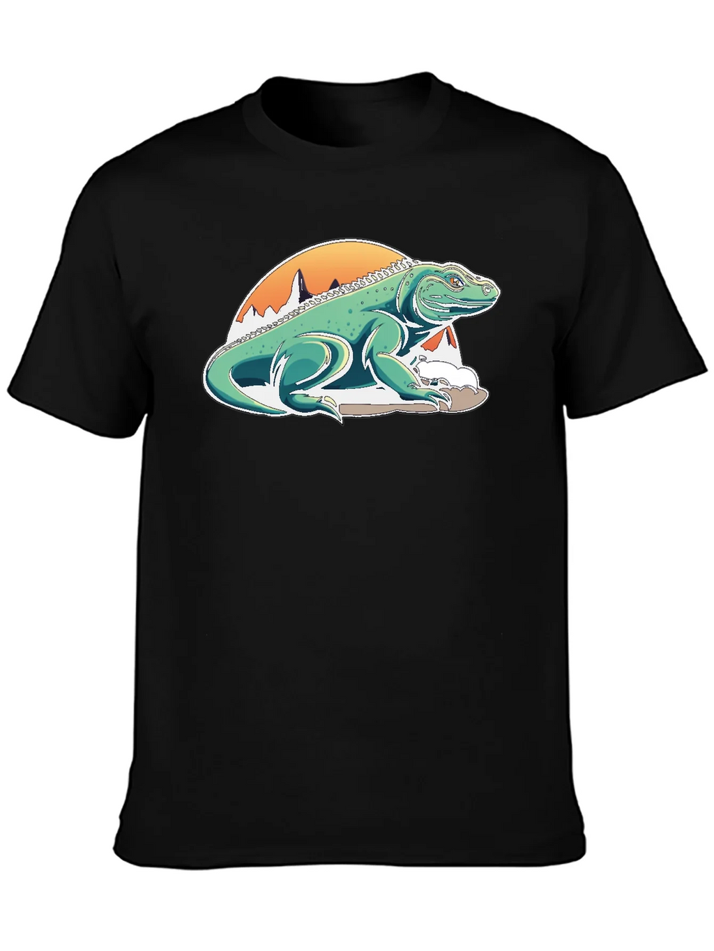 Komodo Dragon Graphic Tee - Unique Mountain Design product image 3