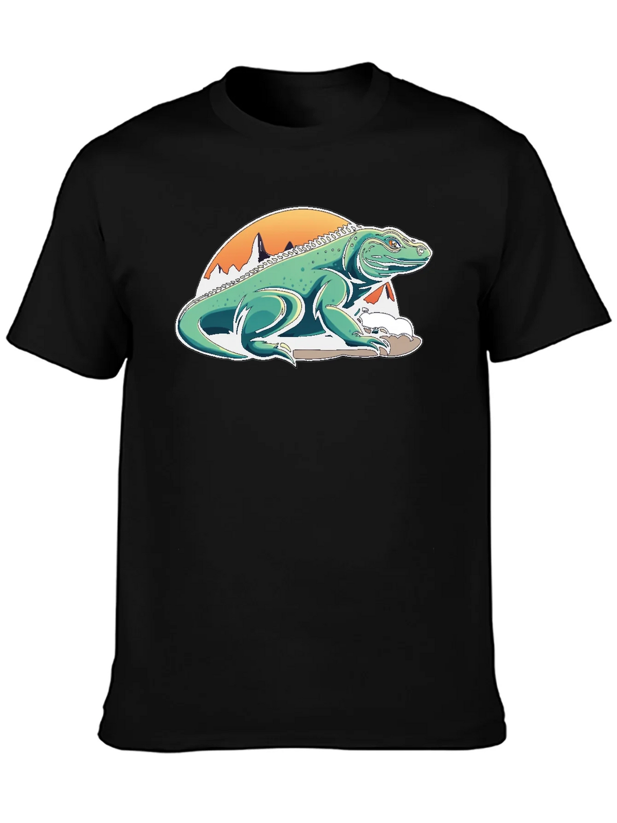 Komodo Dragon Graphic Tee - Unique Mountain Design product image 3