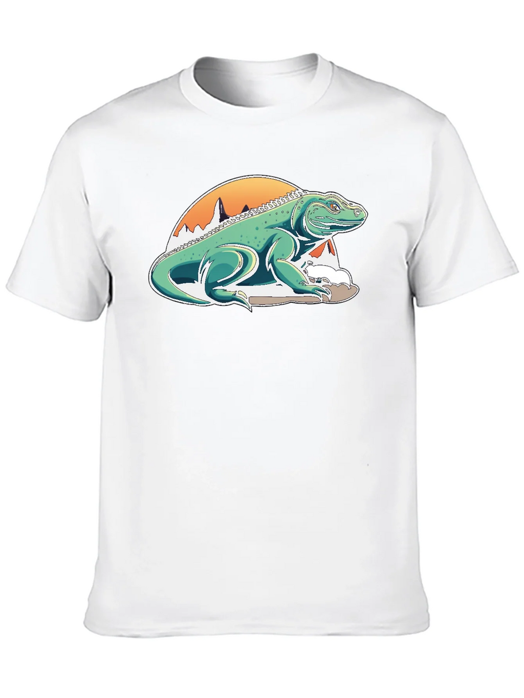 Komodo Dragon Graphic Tee - Unique Mountain Design product image 9