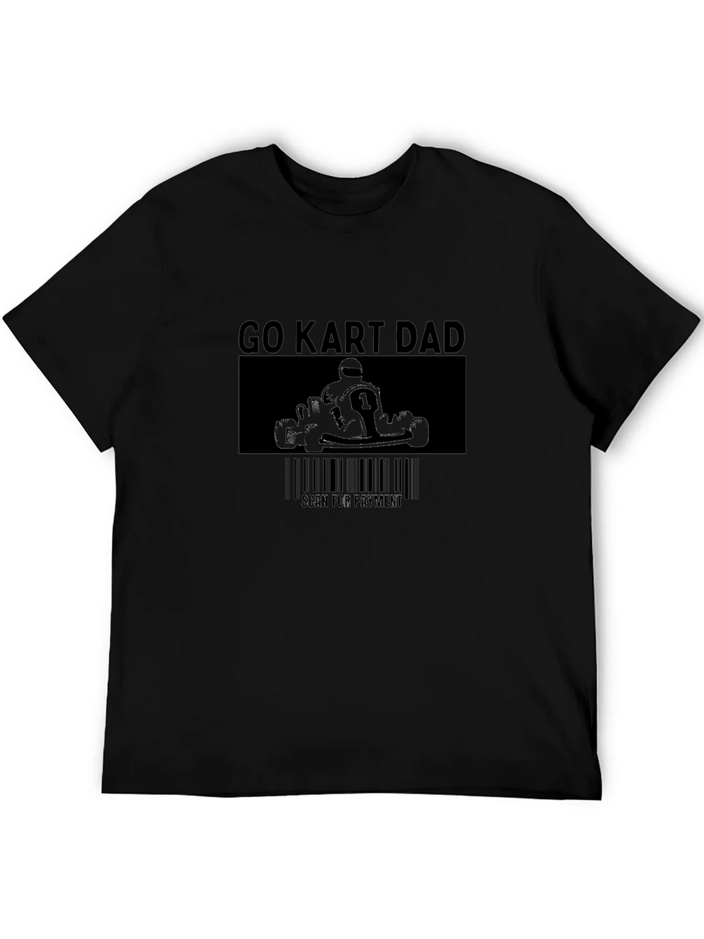 Go Kart Dad Funny T-Shirt - Scan for Payment product image 5