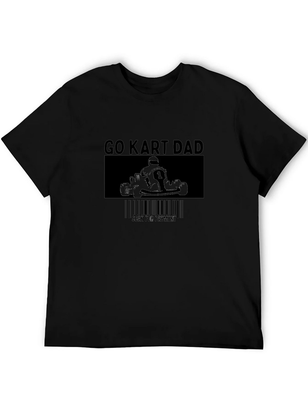 Go Kart Dad Funny T-Shirt - Scan for Payment product image 5