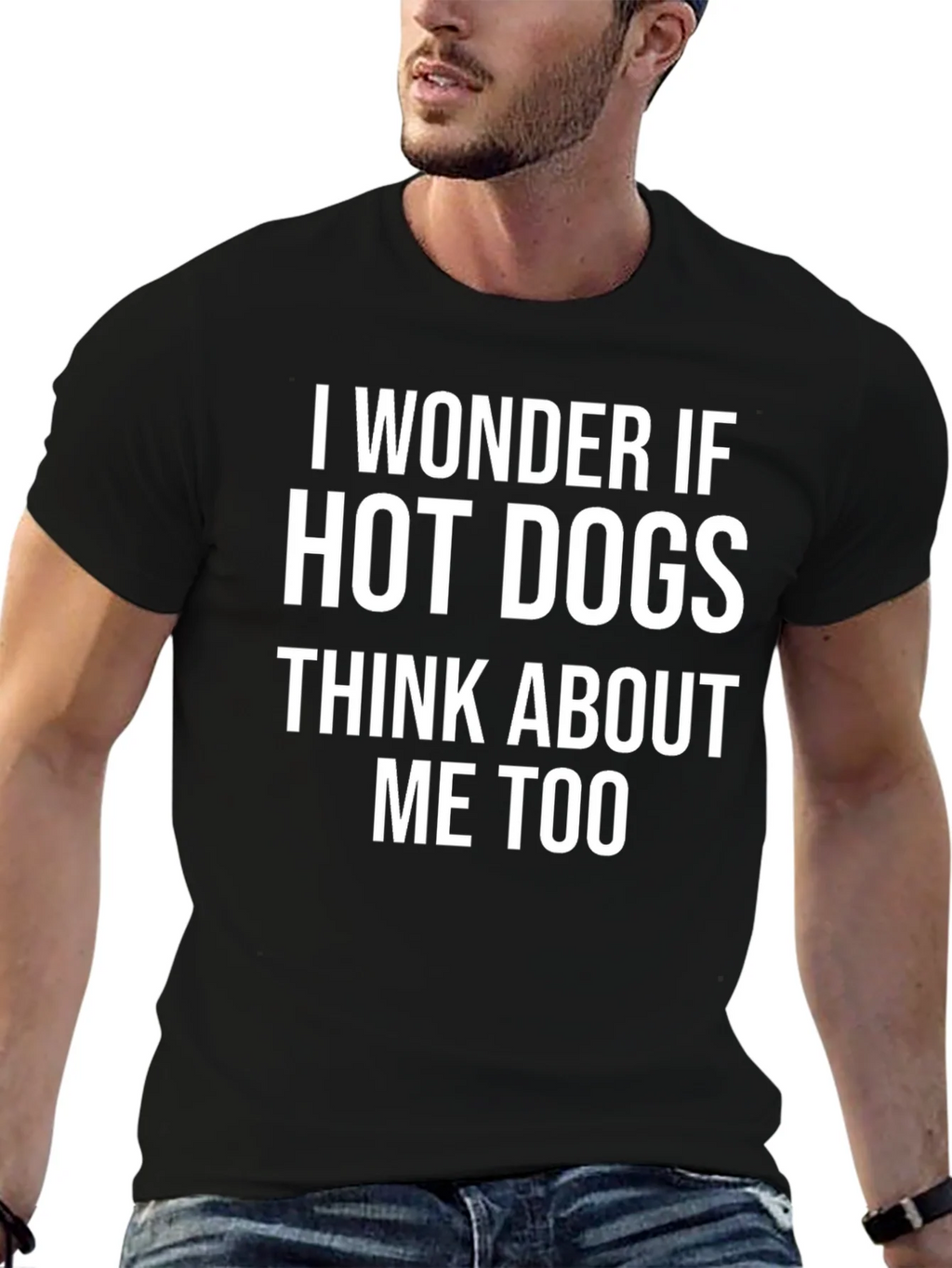 Hot Dog Question Tee - Funny Statement T-Shirt product image 6