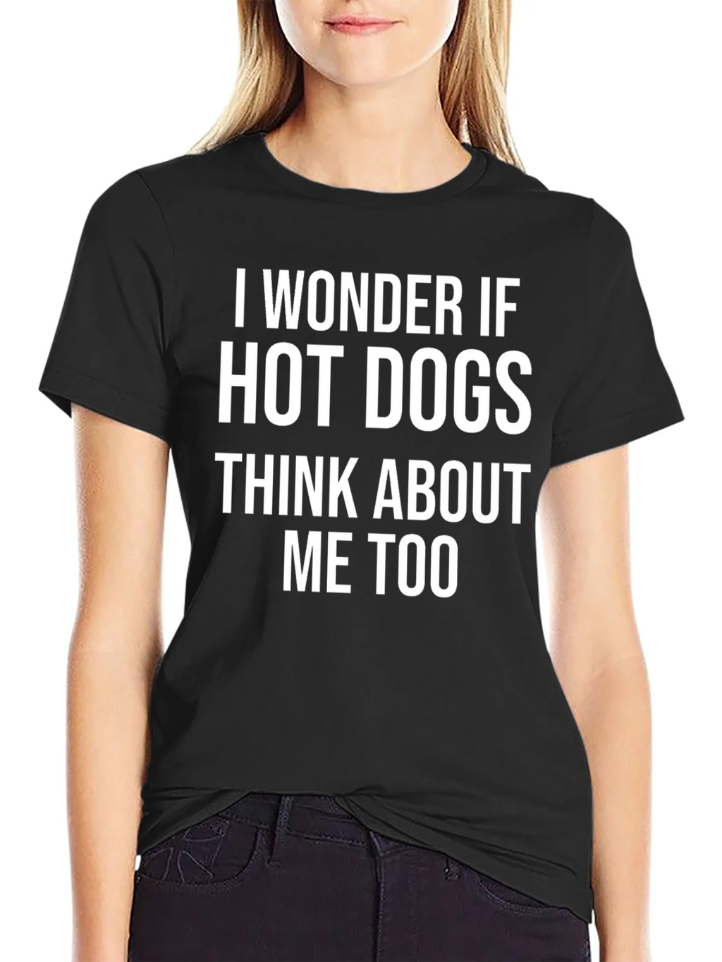 Hot Dog Question Tee - Funny Statement T-Shirt product image 2