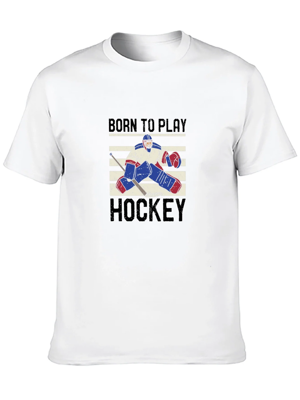 Born to Play Hockey Graphic T-Shirt product image 9