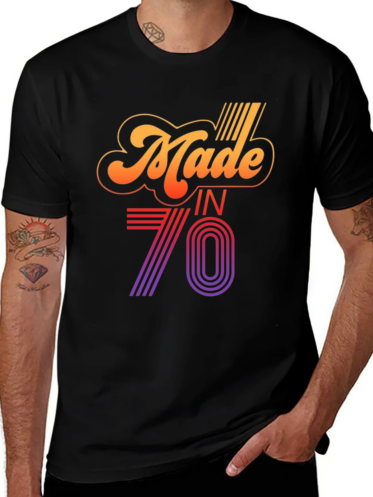 Retro Made in 70s Graphic T-Shirt product image 1