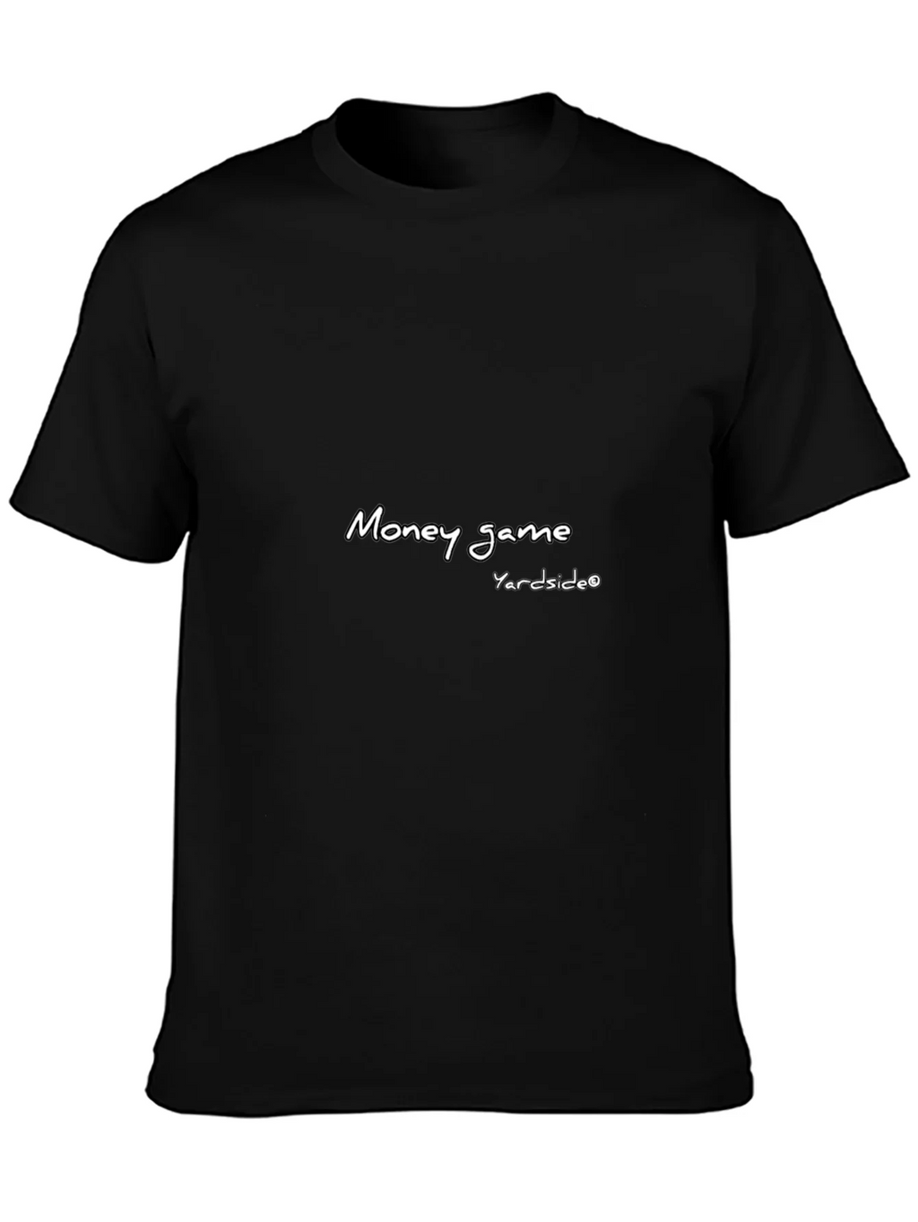 Money Game T-Shirt - Black Crew Neck Tee product image 3