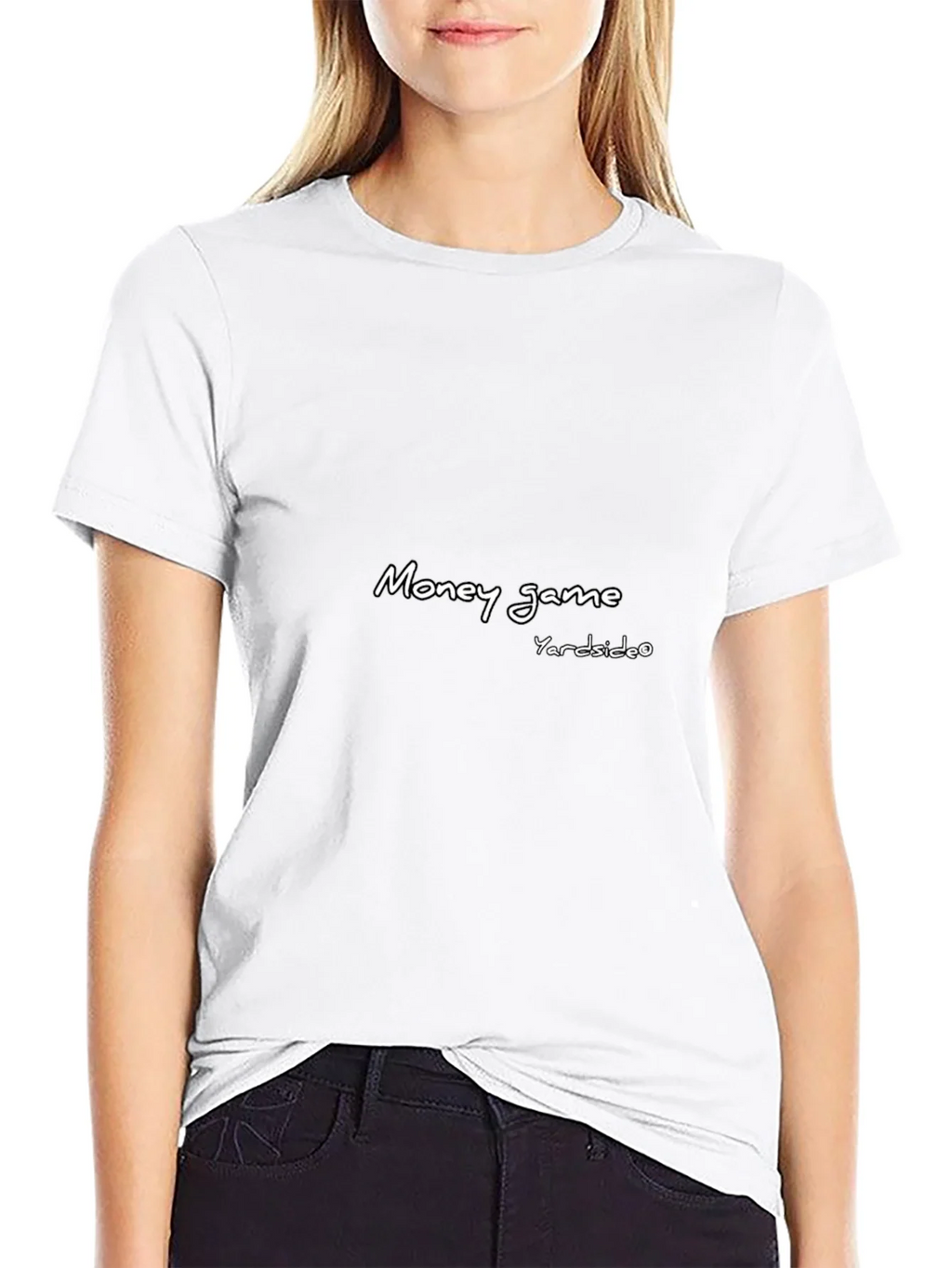 Money Game T-Shirt - Black Crew Neck Tee product image 8