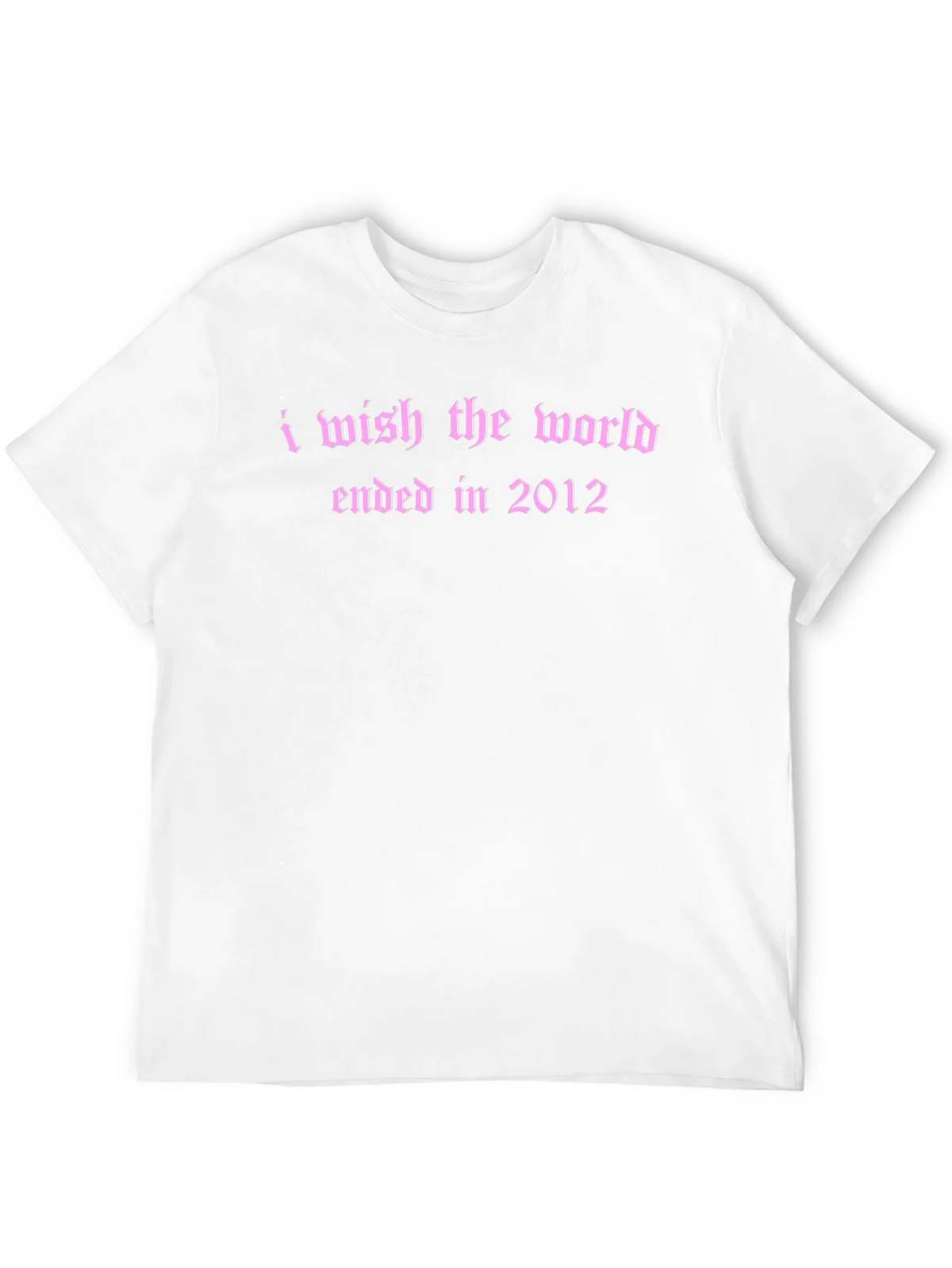 I Wish The World Ended T-Shirt product image 11