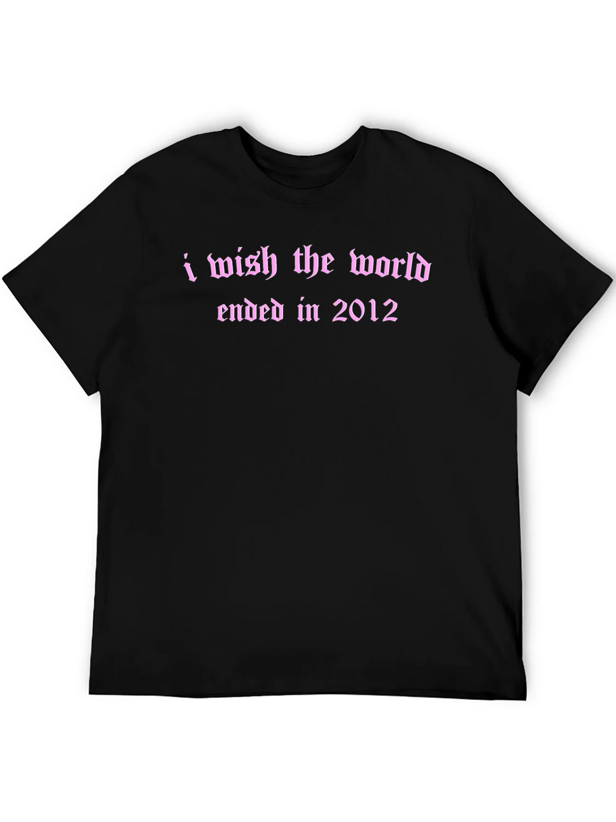 I Wish The World Ended T-Shirt product image 5