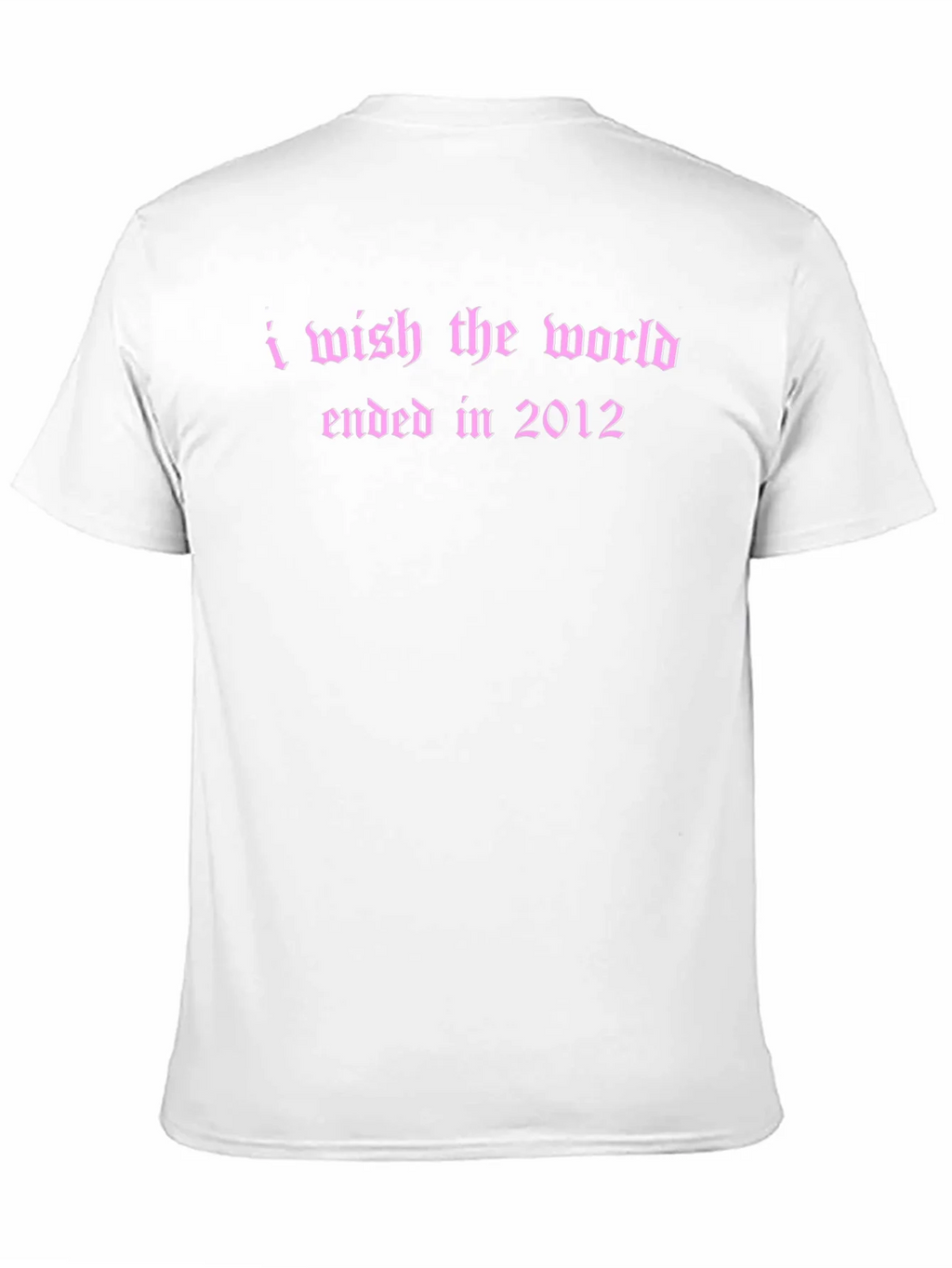 I Wish The World Ended T-Shirt product image 10