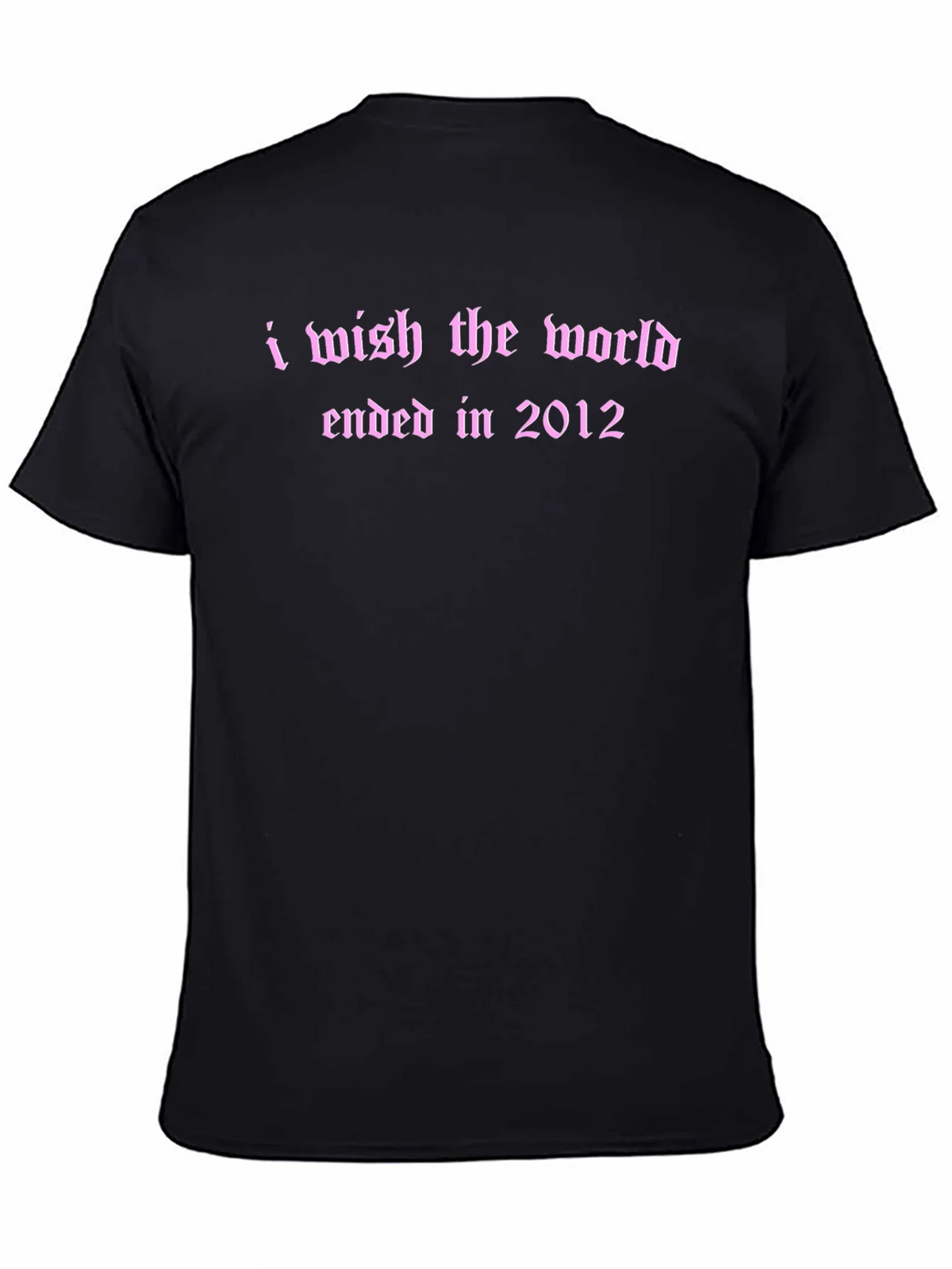 I Wish The World Ended T-Shirt product image 4