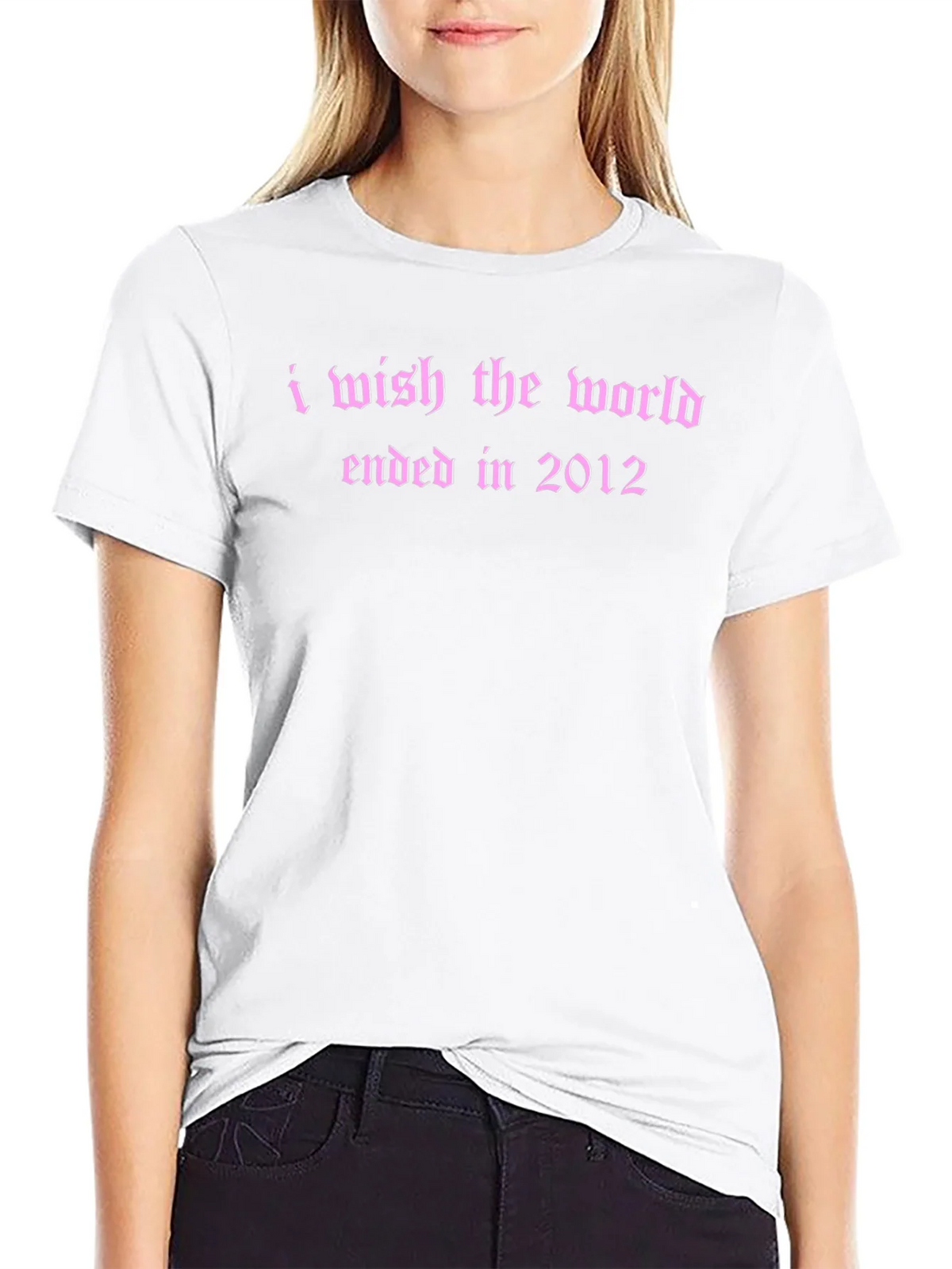 I Wish The World Ended T-Shirt product image 8