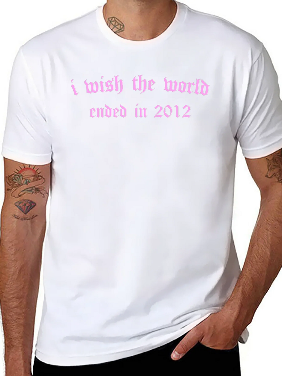 I Wish The World Ended T-Shirt product image 7
