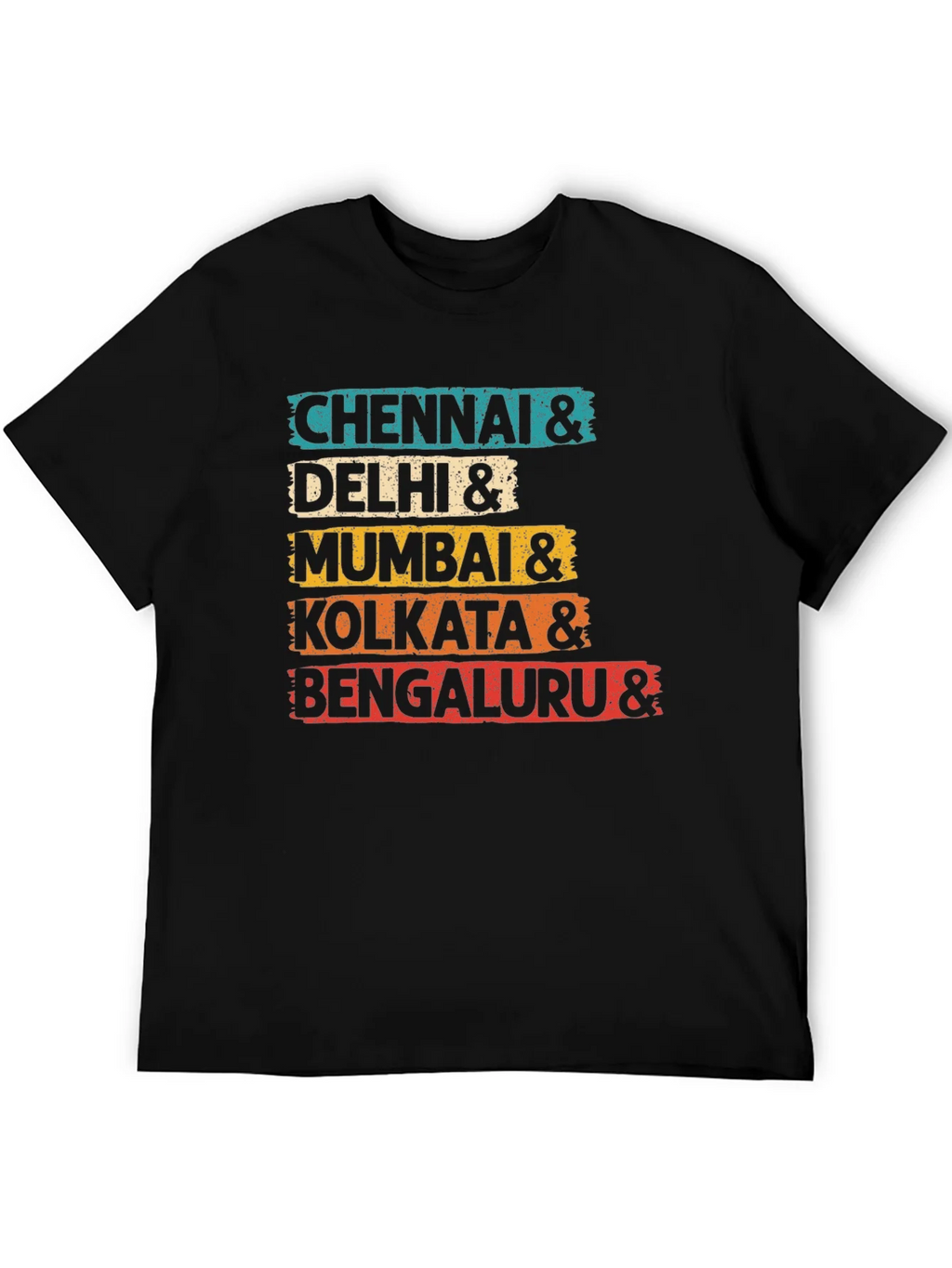 India Cities Graphic T-Shirt - Stylish Travel Tee product image 5