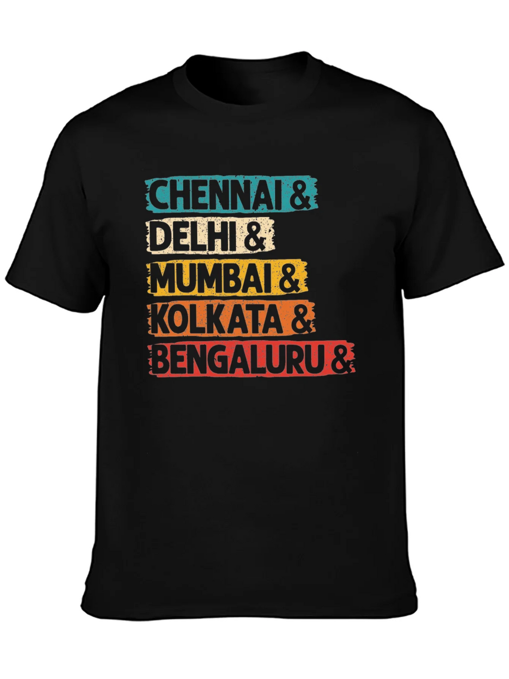 India Cities Graphic T-Shirt - Stylish Travel Tee product image 3