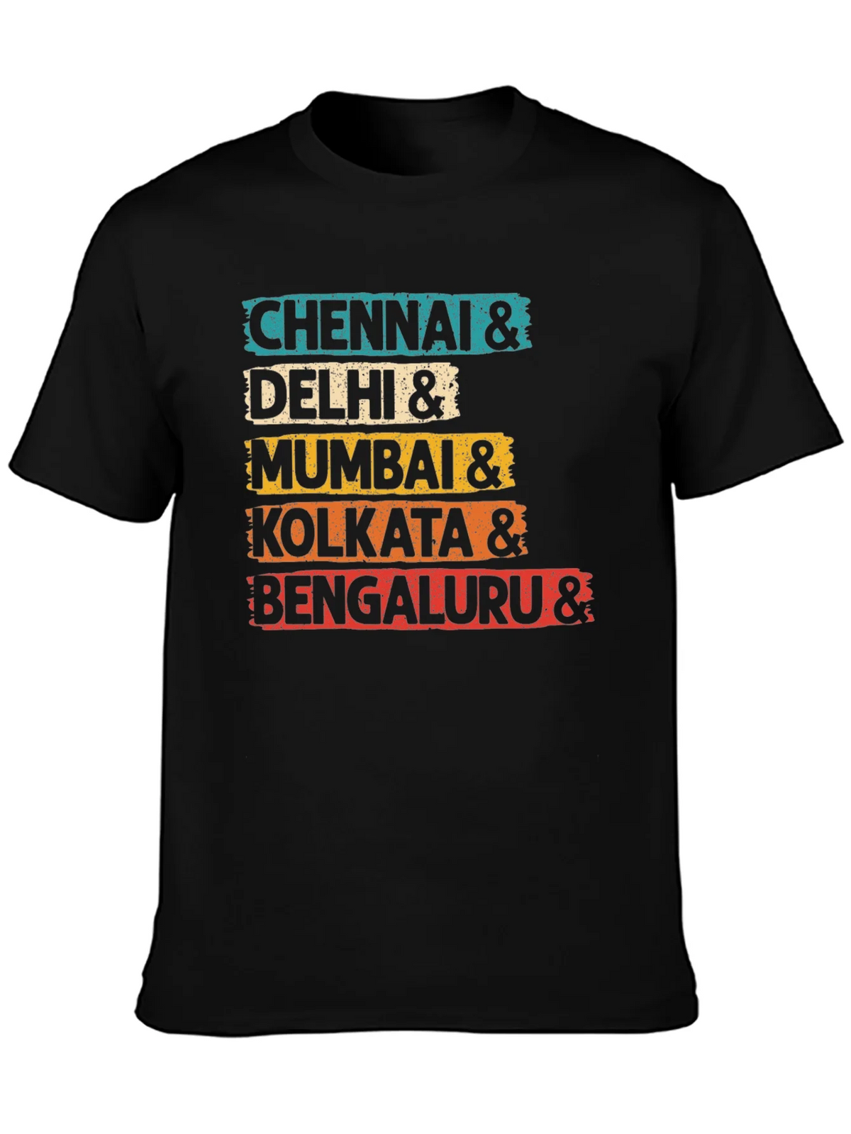 India Cities Graphic T-Shirt - Stylish Travel Tee product image 3