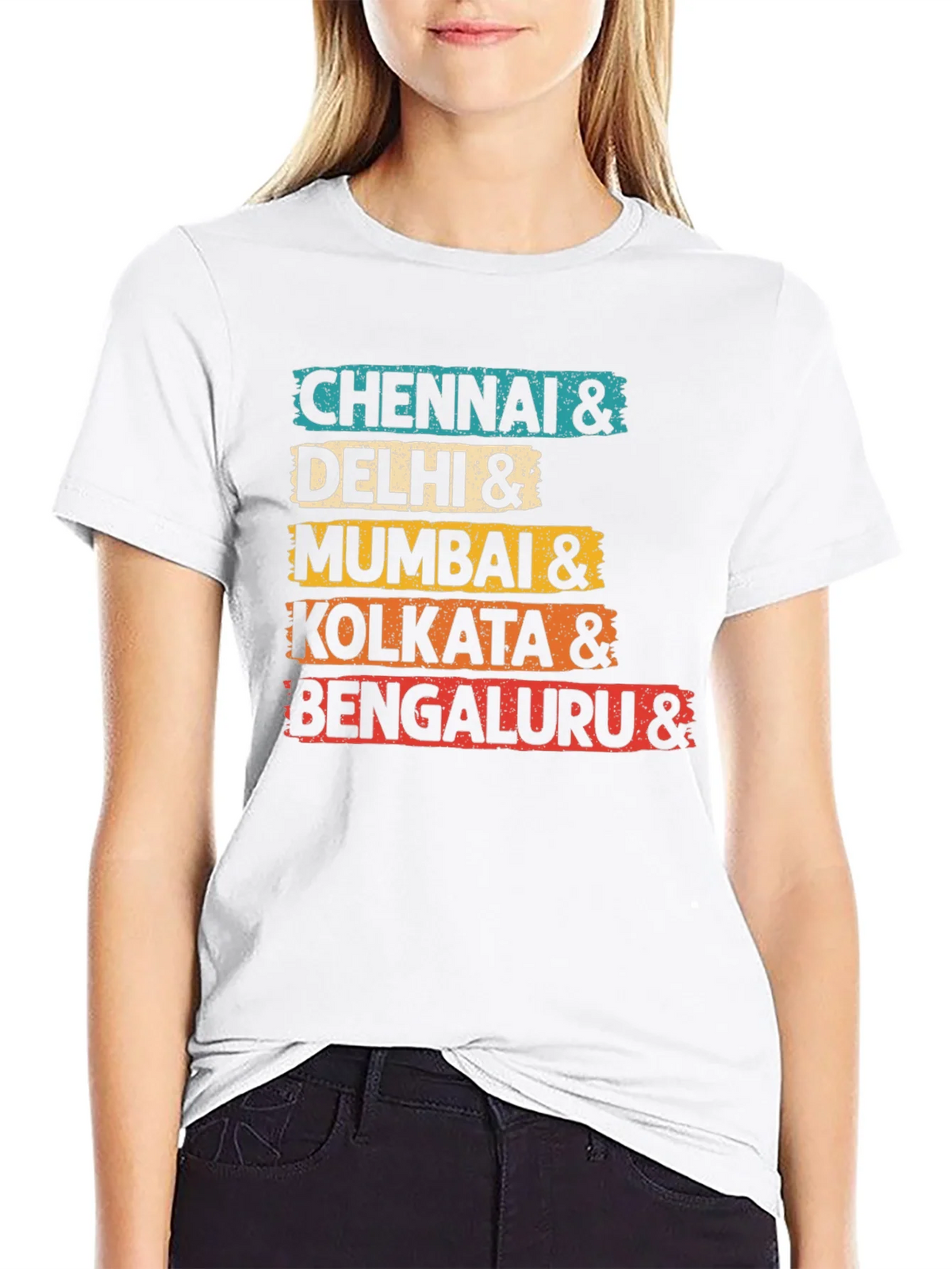 India Cities Graphic T-Shirt - Stylish Travel Tee product image 8