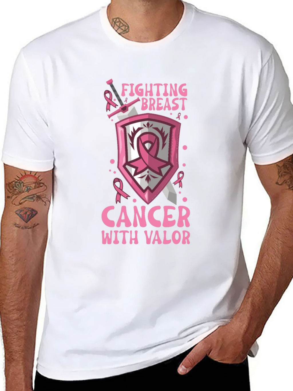 Breast Cancer Awareness Graphic T-Shirt product image 7