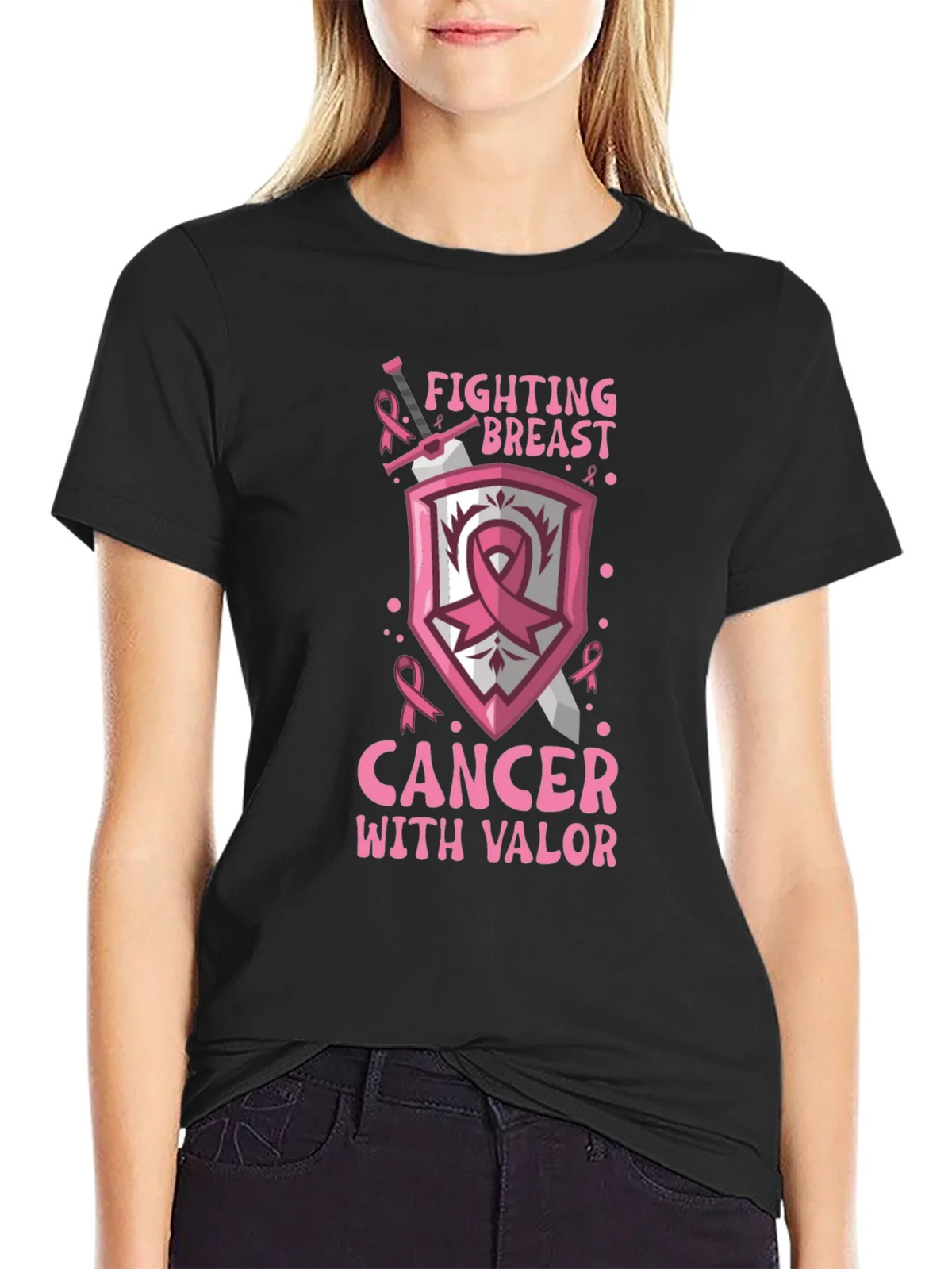 Breast Cancer Awareness Graphic T-Shirt product image 2