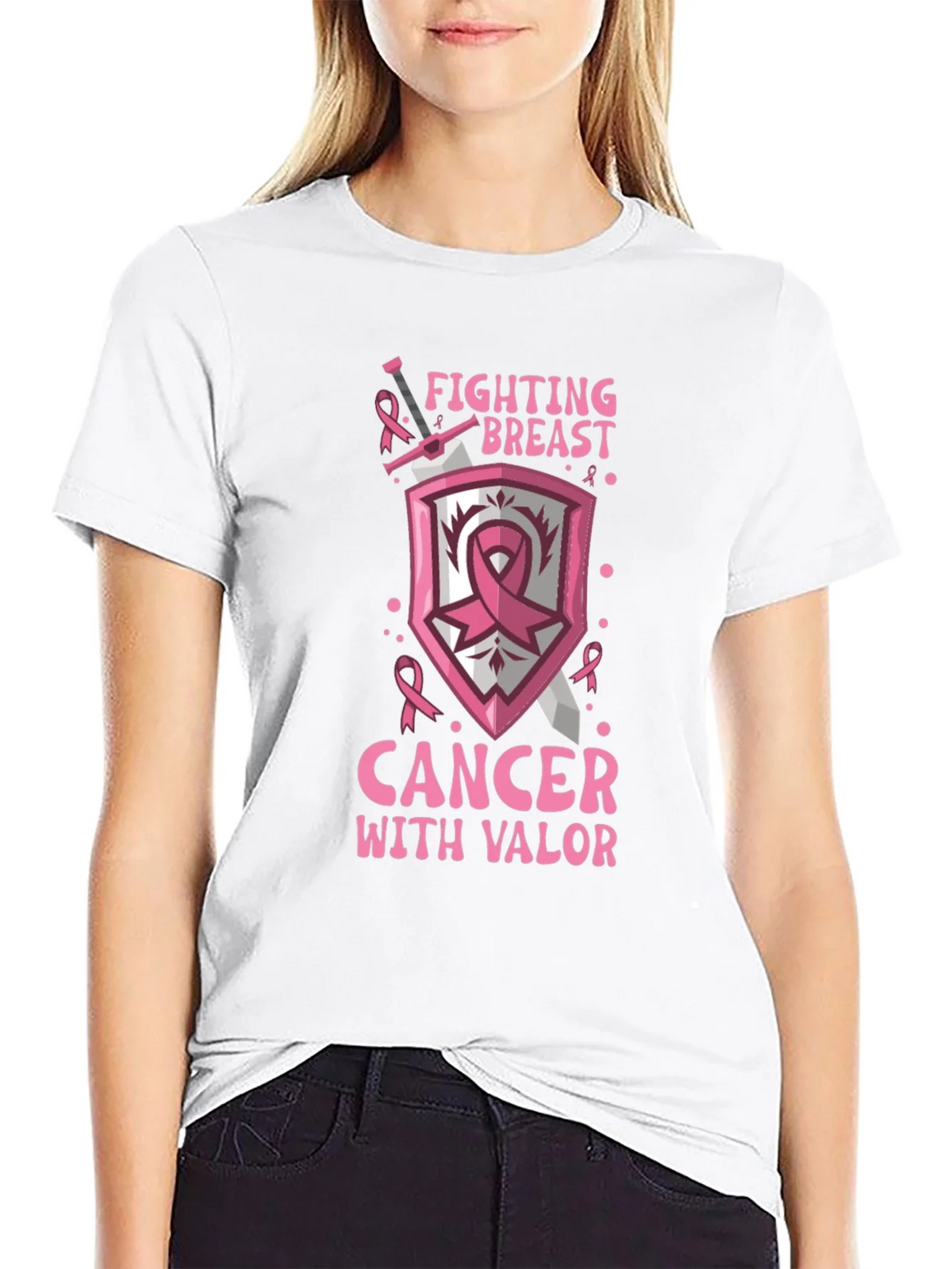 Breast Cancer Awareness Graphic T-Shirt product image 8