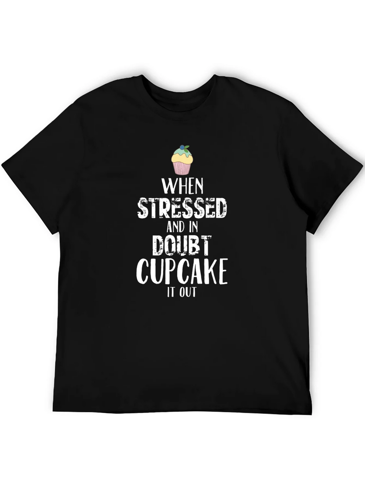 Cupcake It Out Black T-Shirt product image 5